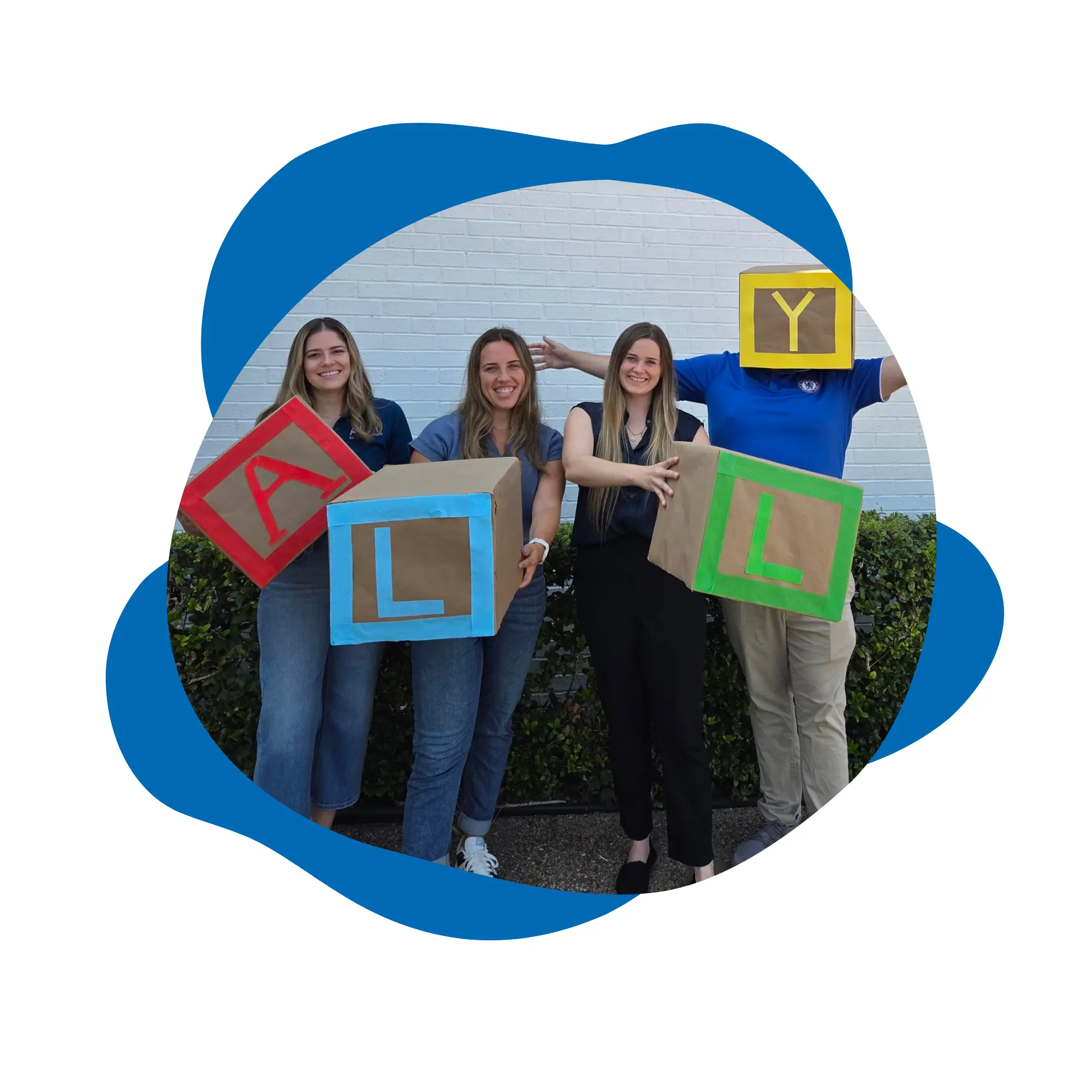 Ally team promoting Ally's informative blog.