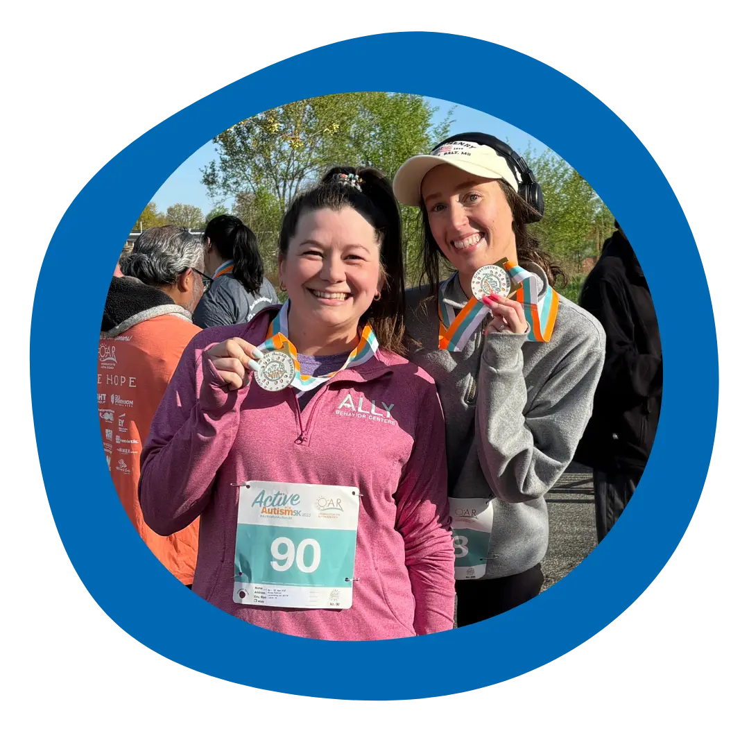 Active for Autism Ally team attending the Active for Autism run.